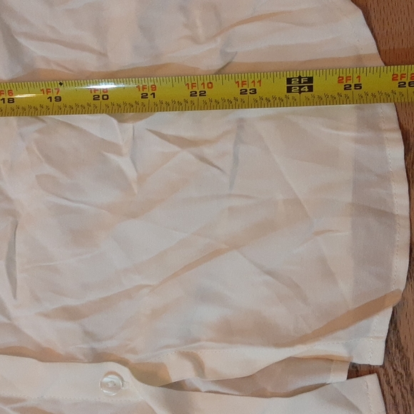 Modcloth Cream Button Down Shirt - Picture 15 of 16